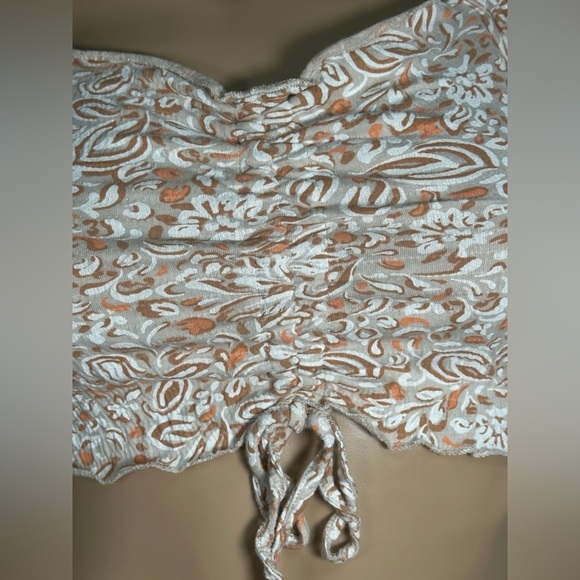 ROXY Cropped Printed Top - Picture 4 of 8